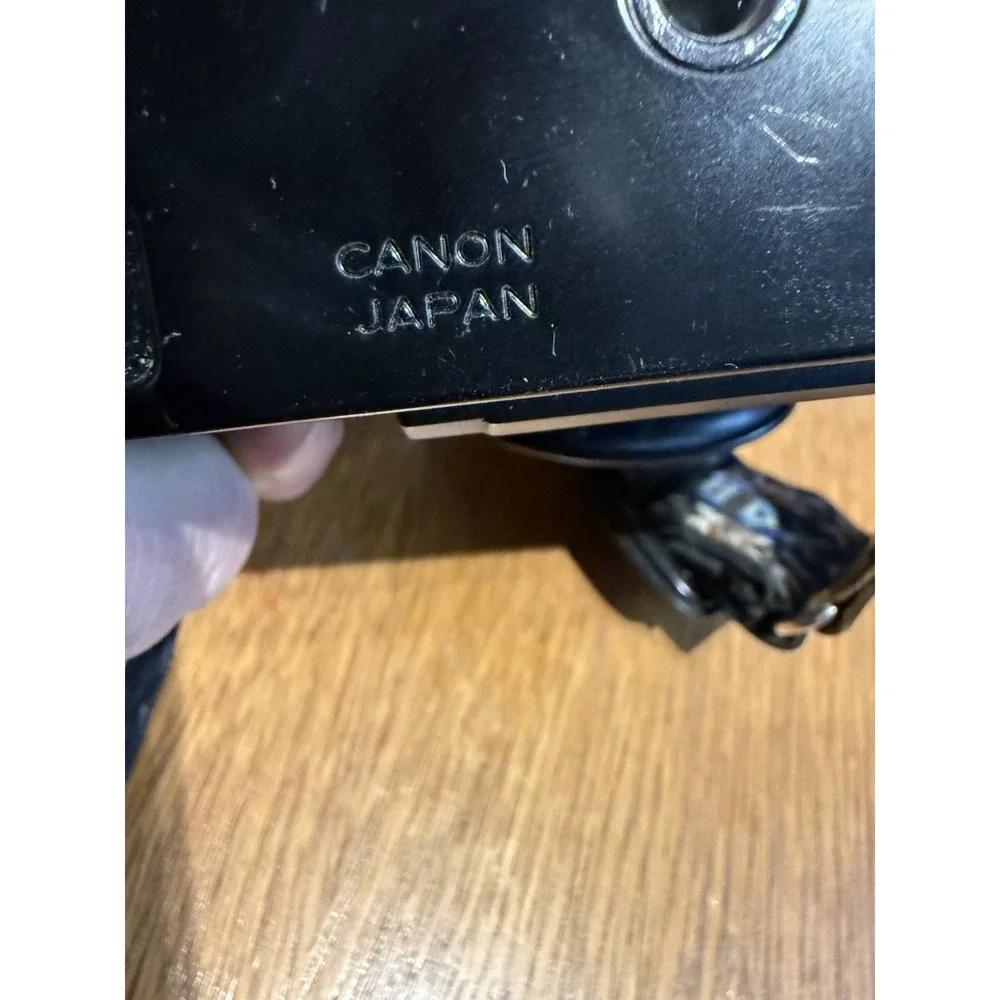 Canon A-1 35mm Film Camera‎ Kit Tested Working FD 70-210mm Lens Flash As-Is